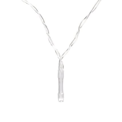 Aigostar - LED Ziemassvētku virtene 50xLED/3xAA 5,3m daudzkrāsaina