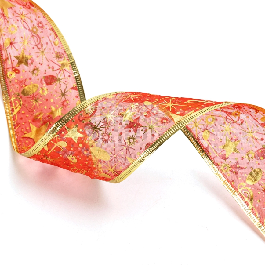 Aigostar - LED Ziemassvētku virtene 50xLED/3xAA 5m siltā balta, sarkana