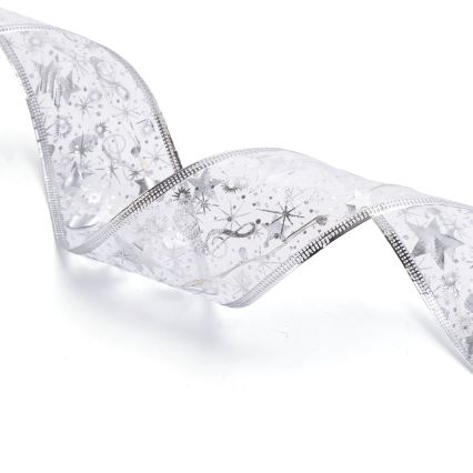 Aigostar - LED Ziemassvētku virtene, 50xLED/3xAA, 5 m, siltā baltā krāsā, sudraba