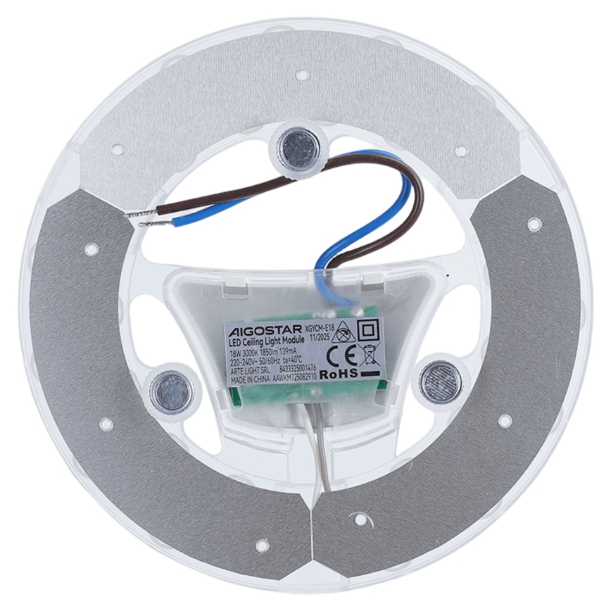 Aigostar - magnētiskais LED modulis 18W/230V 3000K