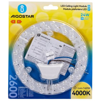 Aigostar - Magnētiskais LED modulis LED/24W/230V 4000K