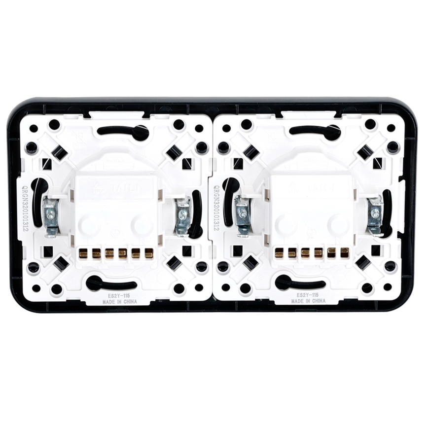 Aigostar - Mājas kontaktligzda 2Z SCHUKO 250/16A