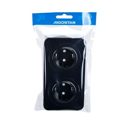 Aigostar - Mājas kontaktligzda 2Z SCHUKO 250/16A