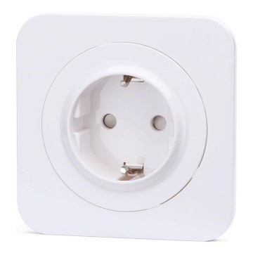 Aigostar - Mājas kontaktligzda ar SCHUKO rāmīti 250V balta