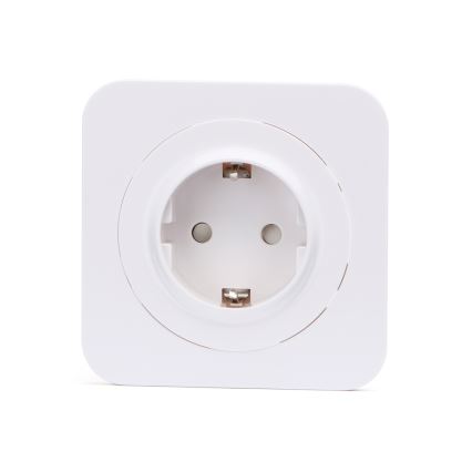 Aigostar - Mājas kontaktligzda ar SCHUKO rāmīti 250V balta