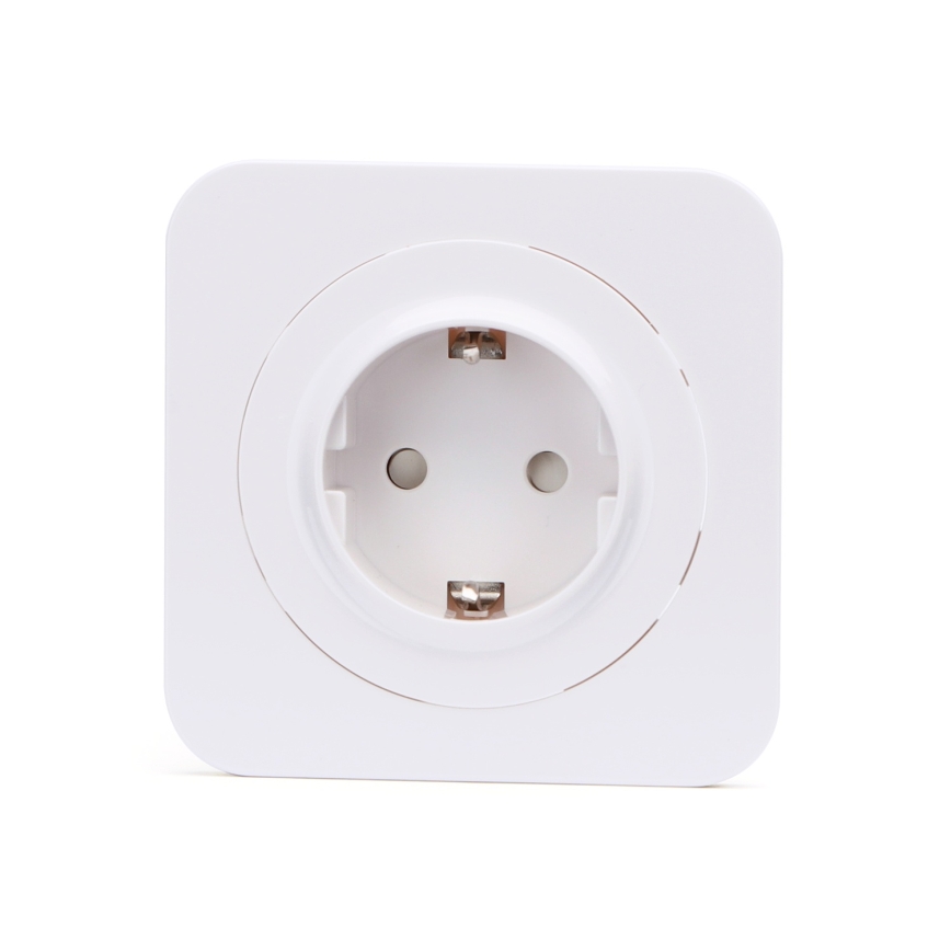 Aigostar - Mājas kontaktligzda ar SCHUKO rāmīti 250V balta