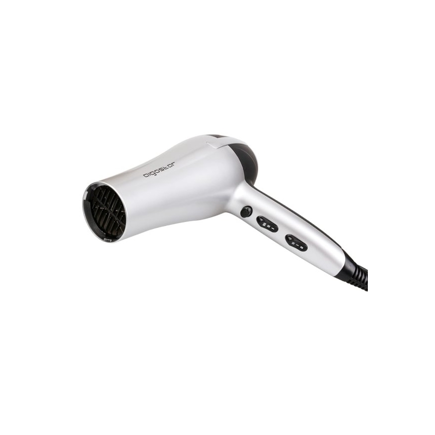 Aigostar - Matu fēns 2200W/230V sudraba/melns