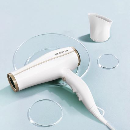 Aigostar - Matu fēns ar jonizatoru 2200W/230V balta