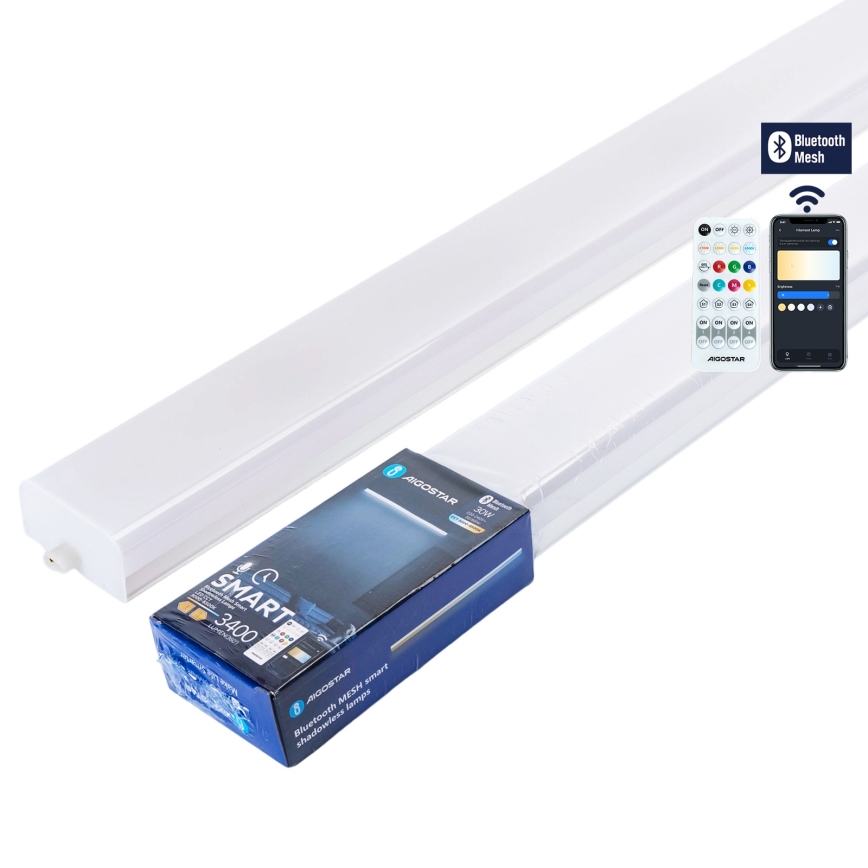Aigostar - Dimējams LED gaismeklis MESH LED/30W/230V 3000-6500K + tālvadības pults