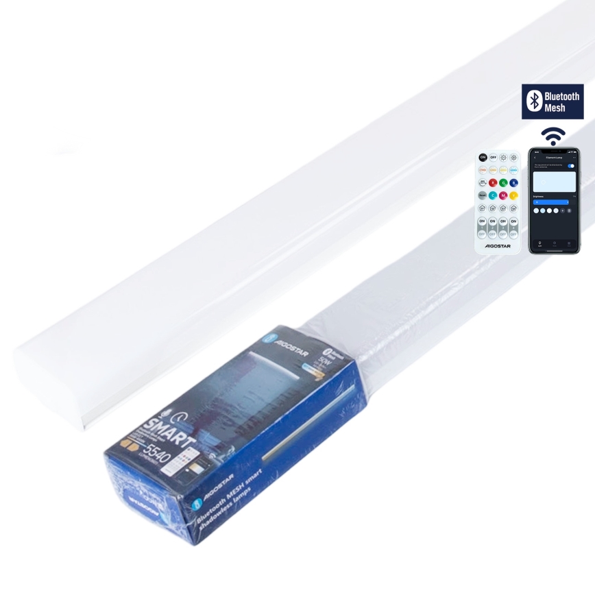 Aigostar - MESH regulējams fluorescējošs gaismeklis LED/50W/230V 6500K