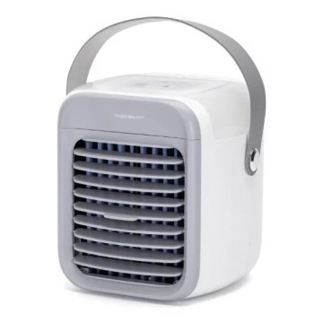 Aigostar - Pārnēsājama air cooler 8W/5V balta