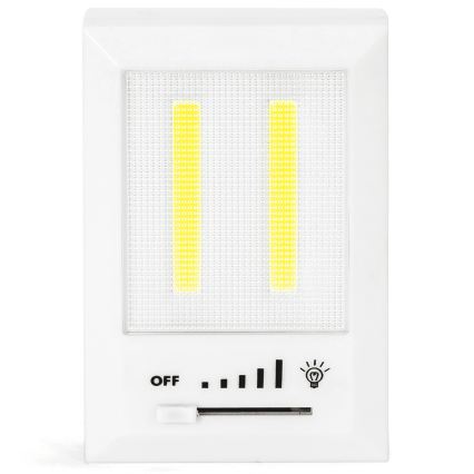 Aigostar - Pārnēsājams LED nakts gaismeklis LED/4xAAA 6500K