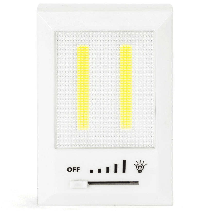 Aigostar - Pārnēsājams LED nakts gaismeklis LED/4xAAA 6500K