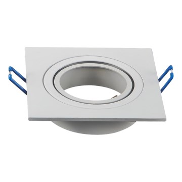Aigostar - Rāmis iebūvējamam GU10 gaismeklim 9,1x9,1 cm balts