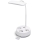 Aigostar - regulējama LED galda lampa ar kontaktligzdām un USB LED/4,6W/230V 3000/4000/6500K balta