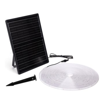 Aigostar - regulējama saules LED lente LED/20W/3,2V 20 m 6500K IP65 + tālvadības pults