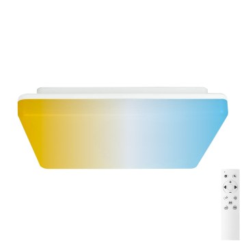 Aigostar - regulējams LED vannas istabas griestu gaismeklis LED/18W/230V 3000K-6500K IP54 + tālvadības pults