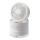 Aigostar - RGB Bezvadu mini galda ventilators ar mitrinātāju 10W/5V balts