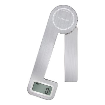 Aigostar - Saliekami virtuves svari 5kg hroms