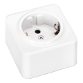 Aigostar - Sienas kontaktligzda SCHUKO 250V balta