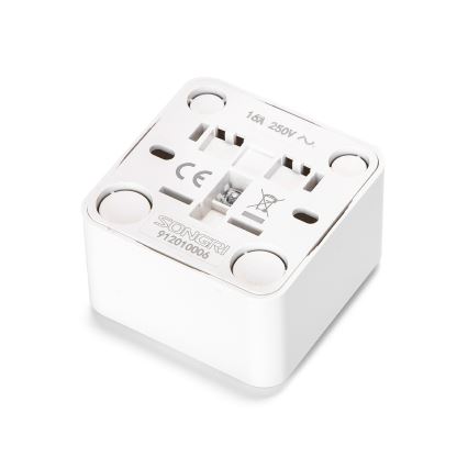 Aigostar - Sienas kontaktligzda SCHUKO 250V balta