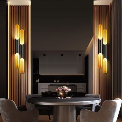 Aigostar - Sienas lampa 4xE27/60W/230V