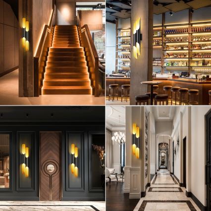 Aigostar - Sienas lampa 4xE27/60W/230V