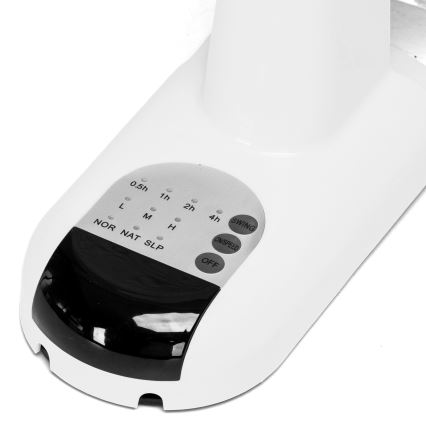 Aigostar -  Sienas ventilators 45W/230V balta + tālvadības pults