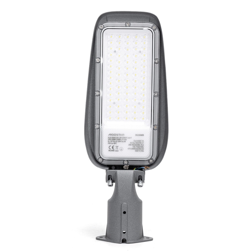 Aigostar - SLIM ielas LED lampa 50W/230V 6500K IP65