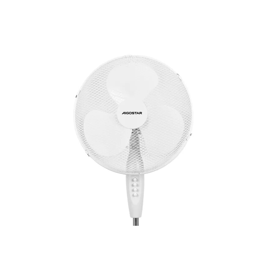 Aigostar - Statīva ventilators 40W/230V balta