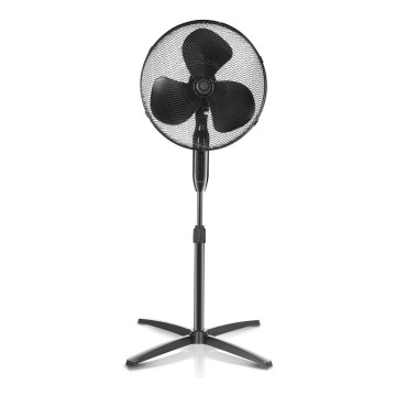 Aigostar - Statīva ventilators 45W/230V 120 cm, melns