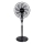 Aigostar - statīva ventilators 55W/230V 130 cm melns + tālvadība