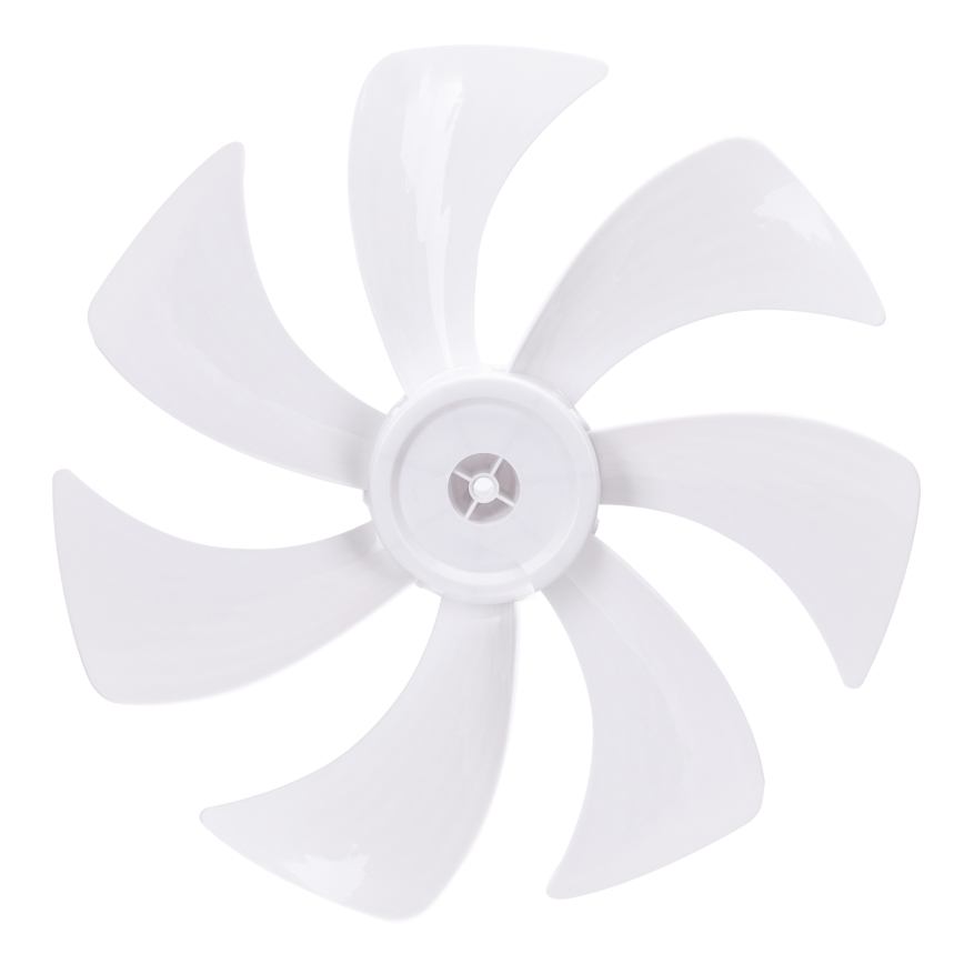 Aigostar - Statīva ventilators 60W/230V balta + tālvadības pults