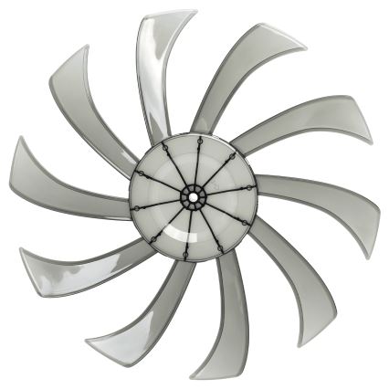 Aigostar - Statīva ventilators 60W/230V melna + tālvadības pults