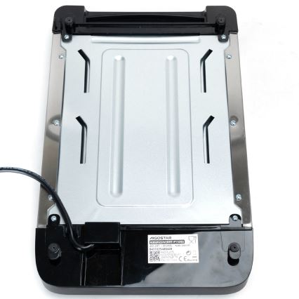Aigostar - Tosteris 840-1000W/230V matēts hroms
