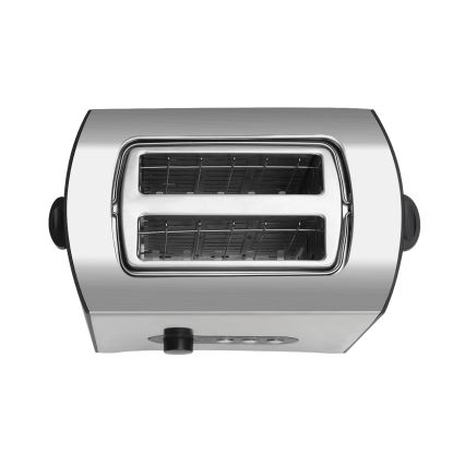 Aigostar - Tosteris ar divām atverēm 900W/230V hroms