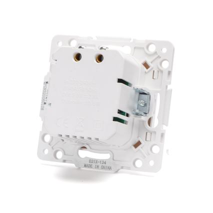 Aigostar - USB barošanas kontaktligzda bez rāmja 2x USB-A balta