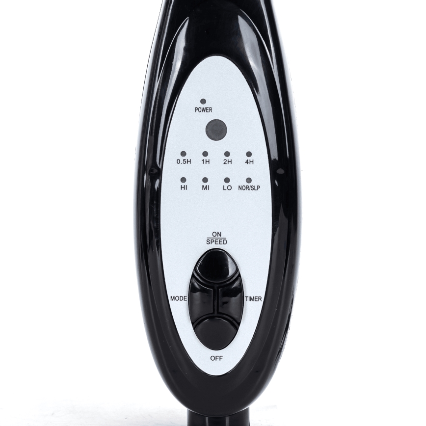 Aigostar - stāvošais ventilators 55W/230V 130 cm melns + tālvadības pults