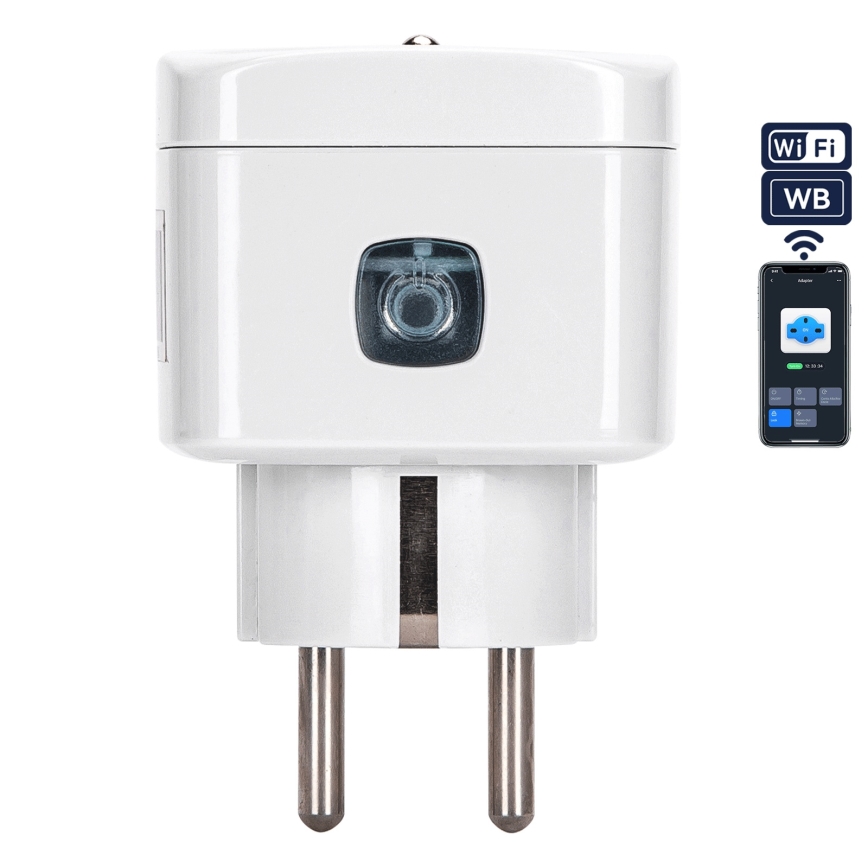 Aigostar - Viedā kontaktligzda E 2300W Wi-Fi Tuya