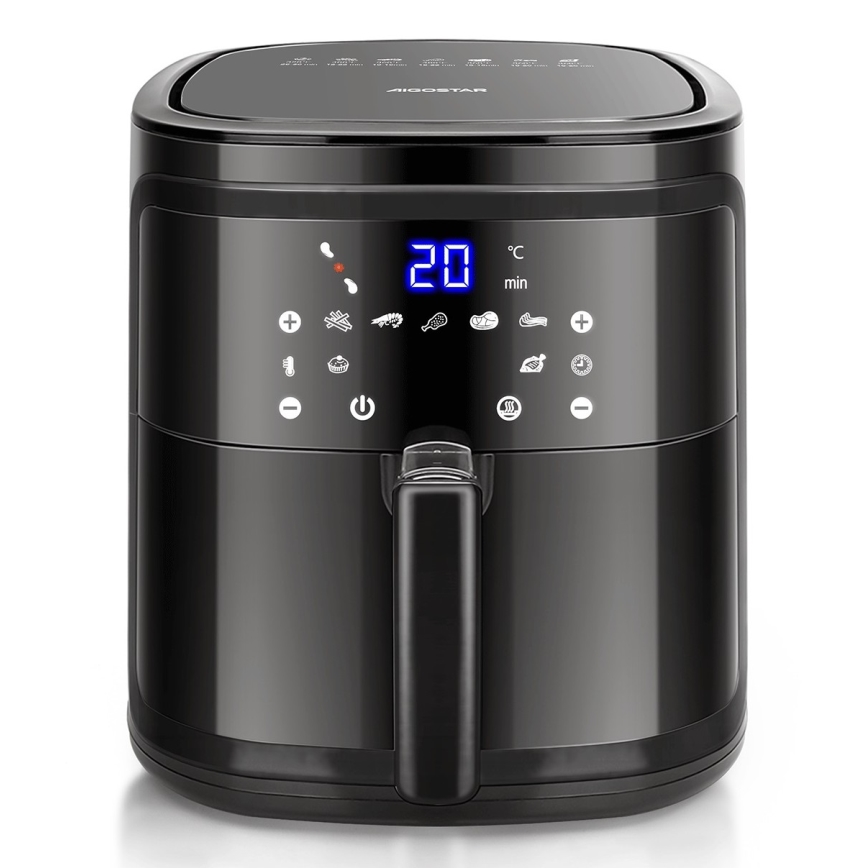 Aigostar - Viedais karstā gaisa aerogrils 7l 1900W/230V/60min Wi-Fi