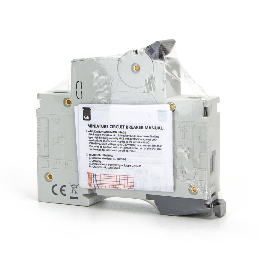 Aigostar - Vienfāzes automāts 1P-40A-C 230-400V