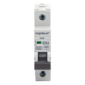 Aigostar - vienfāzu automāts 1P-63A-C 230-400V