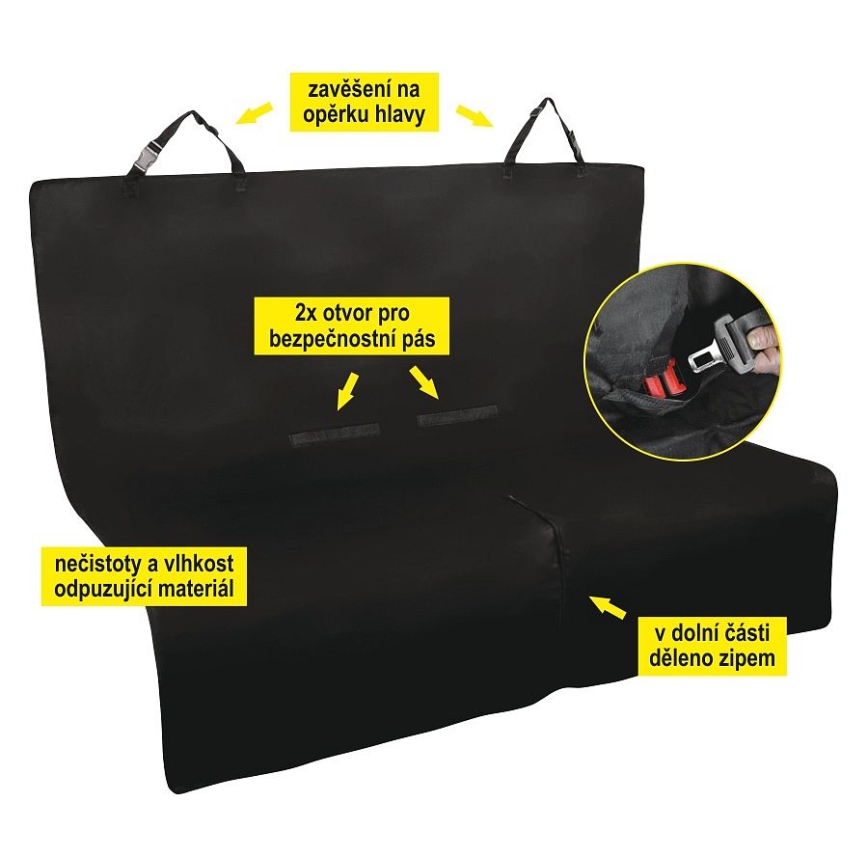 Aizsargājoša auto sega sunim 140x140 cm