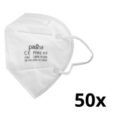 Aizsarglīdzekļi - respirators FFP2 NR CE 2163 50gab
