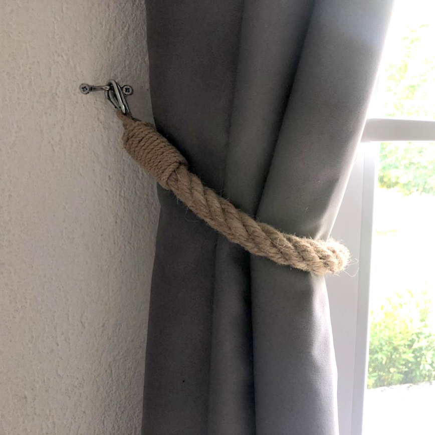 Aizskaru klipsis BORURAF 60 cm brūns