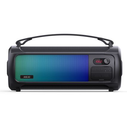 AKAI ABTS-35 - Bezvadu skaļrunis ar RGB apgaismojumu 10W/3000 mAh