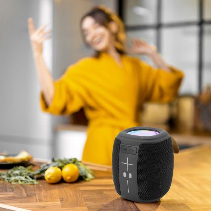 AKAI ABTS-V5 BL - bezvadu skaļrunis ar mikrofonu, 3 W/1200 mAh, zils