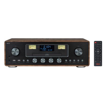 AKAI AM-100 RHAPSODY - Mikrosistēma ar CD/FM/DAB/AUX/USB/MP3 40W/230V + tālvadības pults