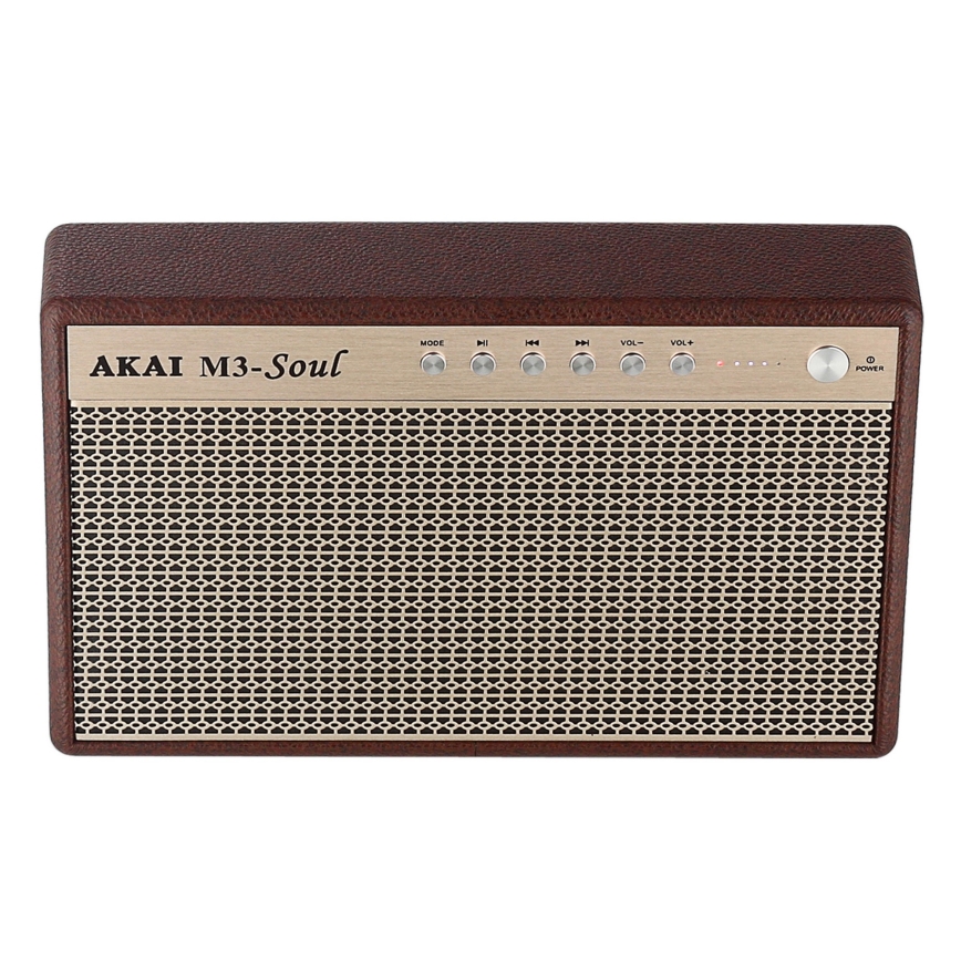 AKAI M3 SOUL COFFEE - Bezvadu skaļrunis 20W/6000 mAh