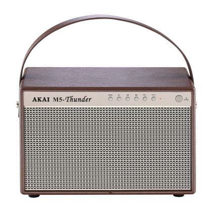 AKAI M5 THUNDER COFFEE - Bezvadu skaļrunis 70W/8000 mAh